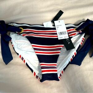 NWT adorable La Blanca bikini bottom. Great tie sides for adjustability!